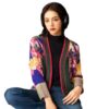 Women's Angora Goat Wool Cardigan V Neck Long Sleeve Sweater Manufacturer - MOQ 100 pcs - Style 31003