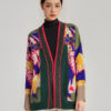 Women's Angora Goat Wool Cardigan V Neck Long Sleeve Sweater Manufacturer - MOQ 100 pcs - Style 31003