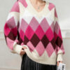 Women's Pullover Long Sleeve Sweater Manufacturer - MOQ 100 pcs - Style 3191