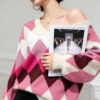 Women's Pullover Long Sleeve Sweater Manufacturer - MOQ 100 pcs - Style 3191