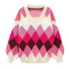Women's Pullover Long Sleeve Sweater Manufacturer - MOQ 100 pcs - Style 3191