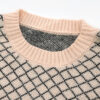 Women’s Ivory Nordic Fair-Isle Crew-Neck Pullover — Style 3201 - KnitwearSource