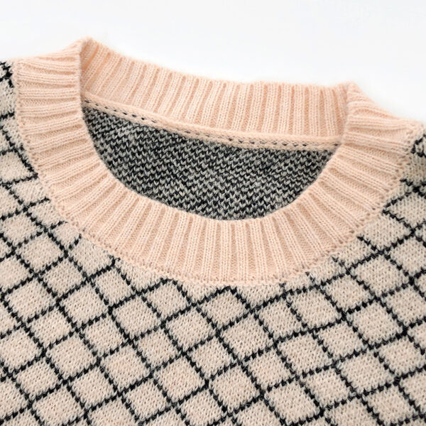 Women’s Ivory Nordic Fair-Isle Crew-Neck Pullover — Style 3201 - KnitwearSource