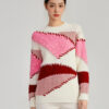 Women's Crew Neck Long Sleeve Sweater Manufacturer - MOQ 100 pcs - Style 37002