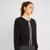 Women's Cardigan Crew Neck Long Sleeve Sweater Manufacturer - MOQ 100 pcs - Style 37004