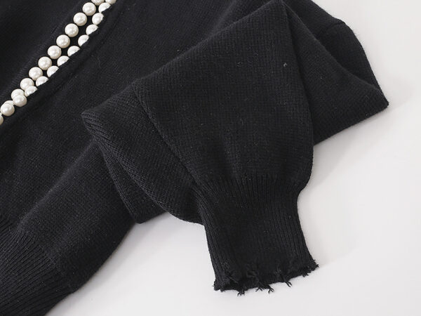 Women's Cardigan Crew Neck Long Sleeve Sweater Manufacturer - MOQ 100 pcs - Style 37004