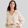 Women's Pullover Long Sleeve Sweater Manufacturer - MOQ 100 pcs - Style 41031 Women's Pullover Long Sleeve Sweater Manufacturer - MOQ 100 pcs - Style 41031