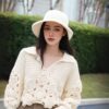 Women's Pullover Long Sleeve Sweater Manufacturer - MOQ 100 pcs - Style 41031 Women's Pullover Long Sleeve Sweater Manufacturer - MOQ 100 pcs - Style 41031