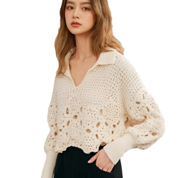 Women's Pullover Long Sleeve Sweater Manufacturer - MOQ 100 pcs - Style 41031 Women's Pullover Long Sleeve Sweater Manufacturer - MOQ 100 pcs - Style 41031