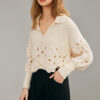 Women's Pullover Long Sleeve Sweater Manufacturer - MOQ 100 pcs - Style 41031 Women's Pullover Long Sleeve Sweater Manufacturer - MOQ 100 pcs - Style 41031