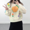 Women's Pullover Crew Neck Long Sleeve Sweater Manufacturer - MOQ 100 pcs - Style 41042