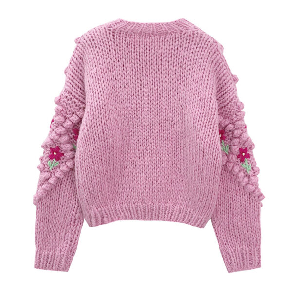 Women's Cardigan Crew Neck Long Sleeve Sweater Manufacturer - MOQ 100 pcs - Style 41044 Women's Cardigan Crew Neck Long Sleeve Sweater Manufacturer - MOQ 100 pcs - Style 41044