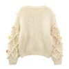 Women's Viscose Fiber Cardigan Crew Neck Long Sleeve Sweater Manufacturer - MOQ 100 pcs - Style 41049