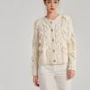 Women's Cardigan Crew Neck Long Sleeve Sweater Manufacturer - MOQ 100 pcs - Style 41060 Women's Cardigan Crew Neck Long Sleeve Sweater Manufacturer - MOQ 100 pcs - Style 41060