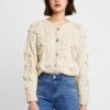Women's Cardigan Crew Neck Long Sleeve Sweater Manufacturer - MOQ 100 pcs - Style 41060 Women's Cardigan Crew Neck Long Sleeve Sweater Manufacturer - MOQ 100 pcs - Style 41060