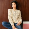 Women's Cardigan Crew Neck Long Sleeve Sweater Manufacturer - MOQ 100 pcs - Style 41060 Women's Cardigan Crew Neck Long Sleeve Sweater Manufacturer - MOQ 100 pcs - Style 41060