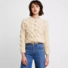 Women's Cardigan Crew Neck Long Sleeve Sweater Manufacturer - MOQ 100 pcs - Style 41074 Women's Cardigan Crew Neck Long Sleeve Sweater Manufacturer - MOQ 100 pcs - Style 41074