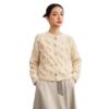 Women's Cardigan Crew Neck Long Sleeve Sweater Manufacturer - MOQ 100 pcs - Style 41074 Women's Cardigan Crew Neck Long Sleeve Sweater Manufacturer - MOQ 100 pcs - Style 41074