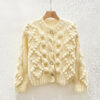 Women's Cardigan Crew Neck Long Sleeve Sweater Manufacturer - MOQ 100 pcs - Style 41074 Women's Cardigan Crew Neck Long Sleeve Sweater Manufacturer - MOQ 100 pcs - Style 41074