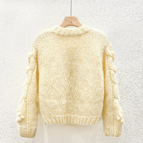 Women's Cardigan Crew Neck Long Sleeve Sweater Manufacturer - MOQ 100 pcs - Style 41074 Women's Cardigan Crew Neck Long Sleeve Sweater Manufacturer - MOQ 100 pcs - Style 41074