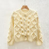 Women's Cardigan Crew Neck Long Sleeve Sweater Manufacturer - MOQ 100 pcs - Style 41074 Women's Cardigan Crew Neck Long Sleeve Sweater Manufacturer - MOQ 100 pcs - Style 41074