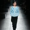 Women's Angora Goat Wool Cardigan Crew Neck Long Sleeve Sweater Manufacturer - MOQ 100 pcs - Style 41078