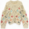 Women's Cardigan Crew Neck Long Sleeve Sweater Manufacturer - MOQ 100 pcs - Style 41080