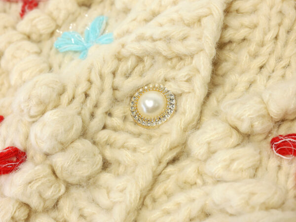 Women's Cardigan Crew Neck Long Sleeve Sweater Manufacturer - MOQ 100 pcs - Style 41080
