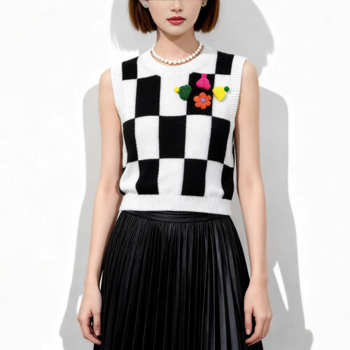 Women's Crew Neck Knitwear Manufacturer - MOQ 100 pcs - Style 41081
