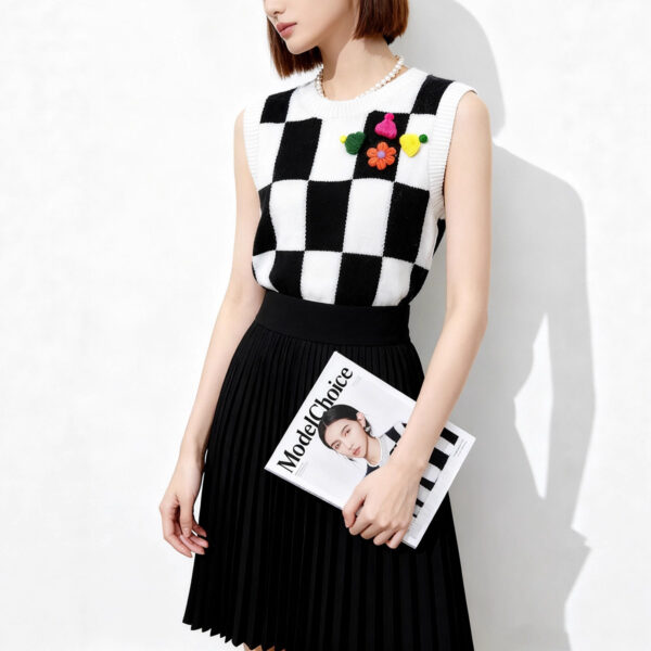 Women's Crew Neck Knitwear Manufacturer - MOQ 100 pcs - Style 41081