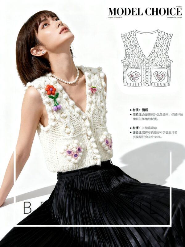 Women's Knitwear Manufacturer - MOQ 100 pcs - Style 41082 Women's Knitwear Manufacturer - MOQ 100 pcs - Style 41082