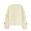 Women's Cardigan Crew Neck Long Sleeve Sweater Manufacturer - MOQ 100 pcs - Style 41084