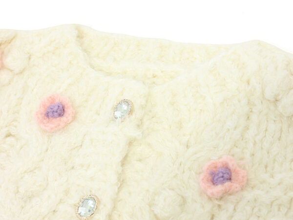 Women's Cardigan Crew Neck Long Sleeve Sweater Manufacturer - MOQ 100 pcs - Style 41084