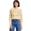 Women's Angora Goat Wool Cardigan Crew Neck Long Sleeve Sweater Manufacturer - MOQ 100 pcs - Style 41089