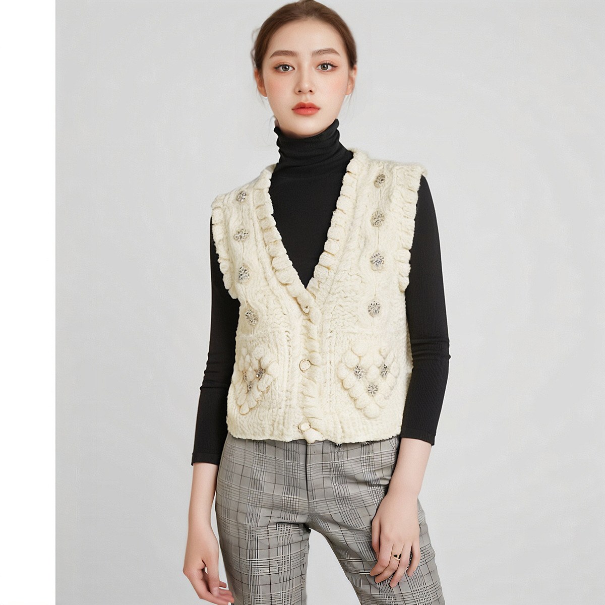 Women's Knitwear Manufacturer - MOQ 100 pcs - Style 41091