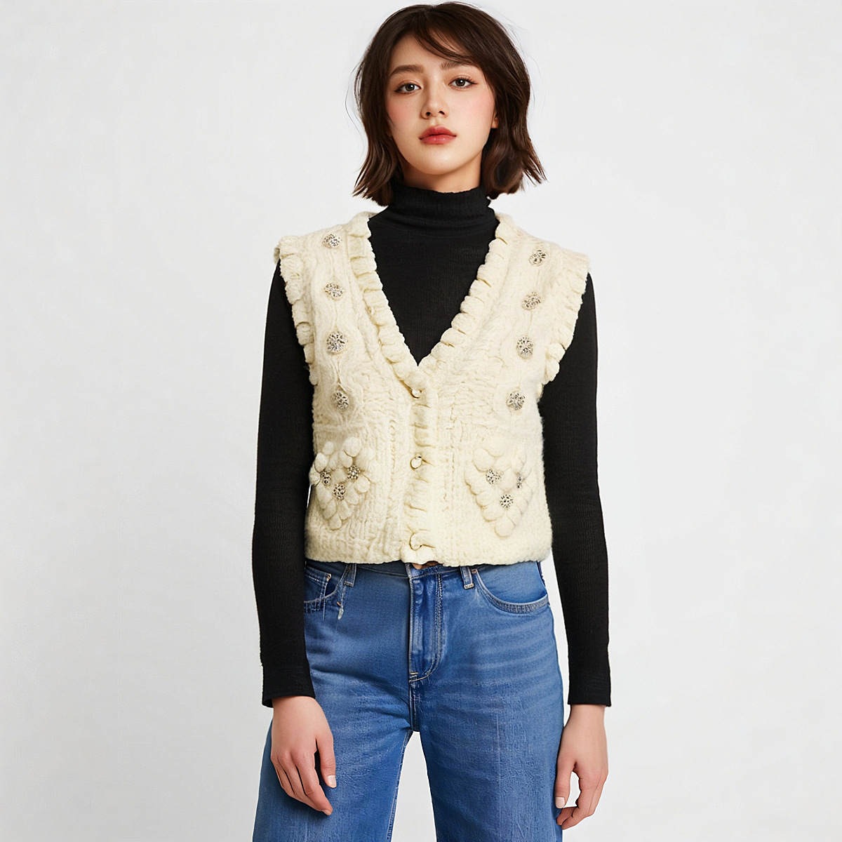 Women's Knitwear Manufacturer - MOQ 100 pcs - Style 41091
