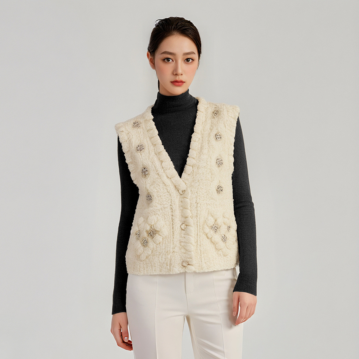 Women's Knitwear Manufacturer - MOQ 100 pcs - Style 41091