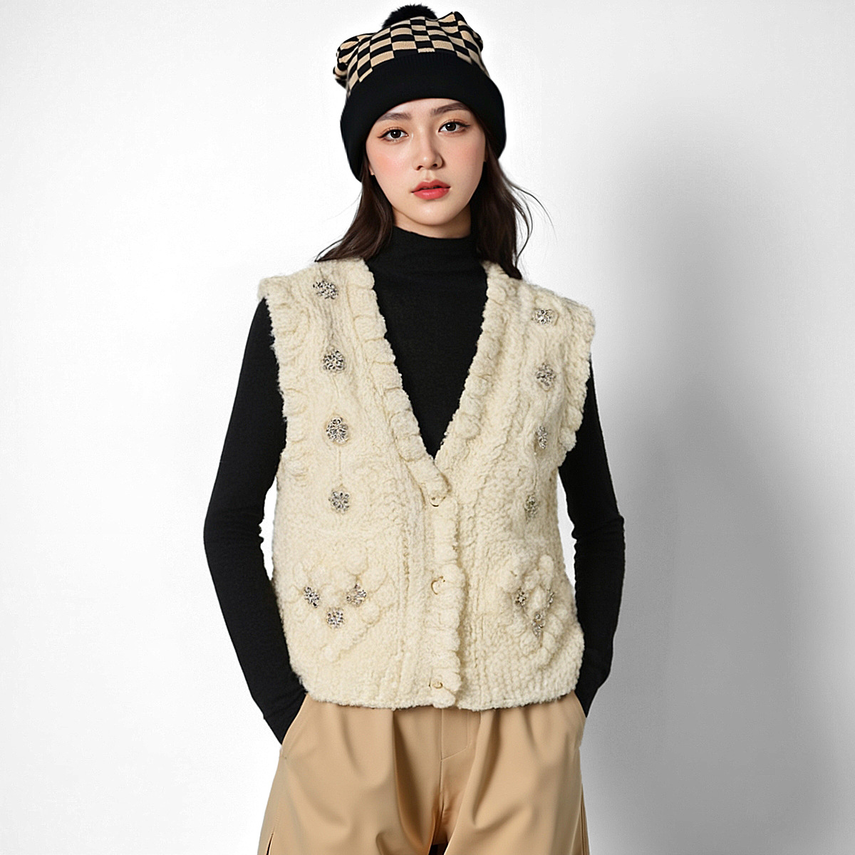 Women's Knitwear Manufacturer - MOQ 100 pcs - Style 41091