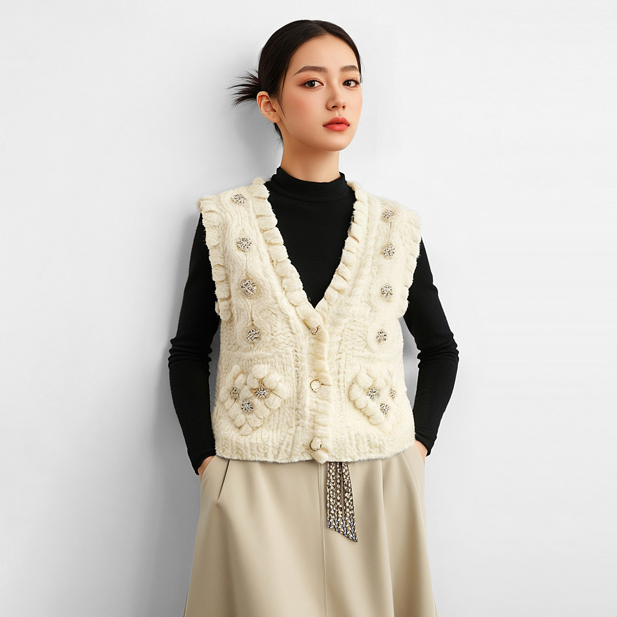 Women's Knitwear Manufacturer - MOQ 100 pcs - Style 41091