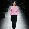 Women's Angora Goat Wool Cardigan Crew Neck Long Sleeve Sweater Manufacturer - MOQ 100 pcs - Style 41094