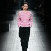 Women's Angora Goat Wool Cardigan Crew Neck Long Sleeve Sweater Manufacturer - MOQ 100 pcs - Style 41094