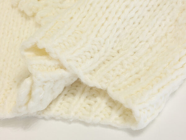 Women's Angora Goat Wool Cardigan Crew Neck Long Sleeve Sweater Manufacturer - MOQ 100 pcs - Style 41095