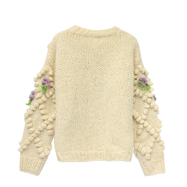 Women's Cardigan Crew Neck Long Sleeve Sweater Manufacturer - MOQ 100 pcs - Style 41096 Women's Cardigan Crew Neck Long Sleeve Sweater Manufacturer - MOQ 100 pcs - Style 41096