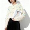 Women's Cardigan Crew Neck Long Sleeve Sweater Manufacturer - MOQ 100 pcs - Style 41102