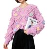 Women's Cardigan Crew Neck Long Sleeve Sweater Manufacturer - MOQ 100 pcs - Style 41103 Women's Cardigan Crew Neck Long Sleeve Sweater Manufacturer - MOQ 100 pcs - Style 41103