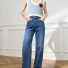 Women’s Baby Blue Heart-Appliqué Fuzzy Sweater Vest — Style 41104 - KnitwearSource