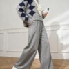 Women's Pullover V Neck Long Sleeve Sweater Manufacturer - MOQ 100 pcs - Style 41105