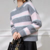 Women's Pullover Crew Neck Long Sleeve Sweater Manufacturer - MOQ 100 pcs - Style 41106