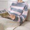 Women's Pullover Crew Neck Long Sleeve Sweater Manufacturer - MOQ 100 pcs - Style 41106