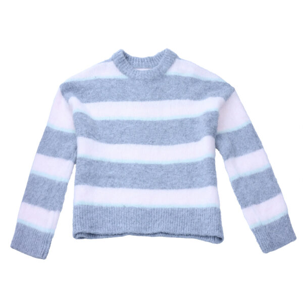 Women's Pullover Crew Neck Long Sleeve Sweater Manufacturer - MOQ 100 pcs - Style 41106